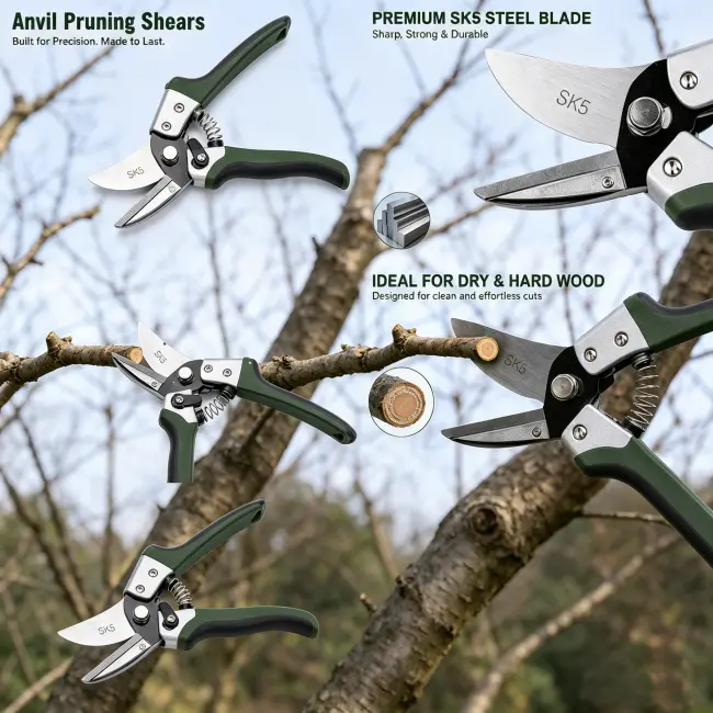 Anvil Pruning Shears