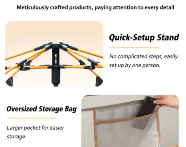 Instant Tent Details