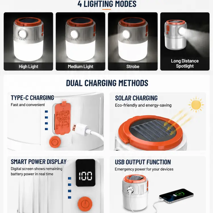 Solar Charging Light